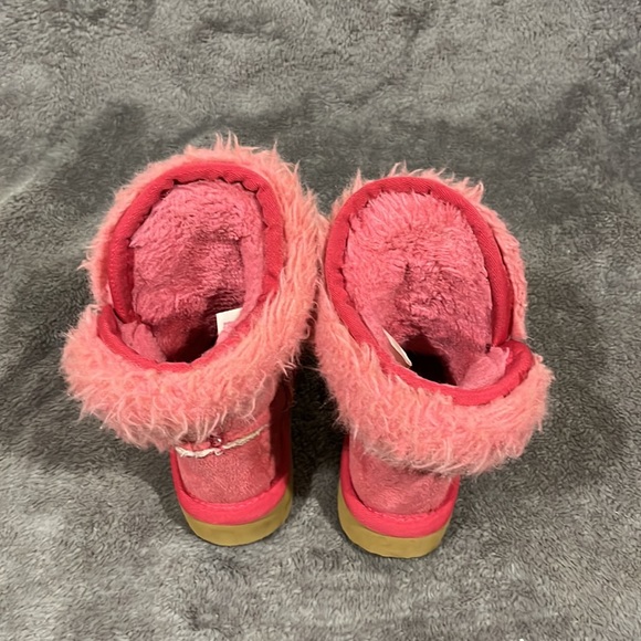 Pink Pittsburg Steelers Boots sz 8C Girls EUC - Picture 4 of 7